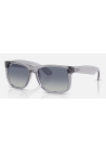 Ray-Ban Justin Rubber Transparent Dark Grey