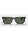 Ray-Ban Andy Matte Black On Black Dark Green