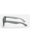 Ray-Ban New Wayfarer Transparent Grey_Dark Blue Polar