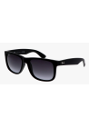 Ray-Ban Justin Small Rubber Black Light Grey Gradient Dark Grey