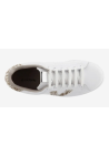 Victoria Tenis Piel & Glitter Taupe
