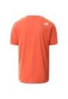 the north face m scrap bkl cali tee burnt ochre