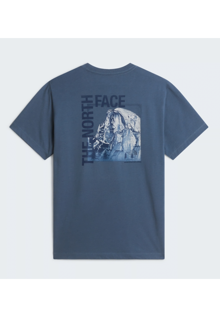 The North Face M Half Dome Photo Regular Ss Tee Granite Grey