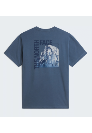 The North Face M Half Dome Photo Regular Ss Tee Granite Grey