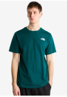 The North Face M Mountain Sketch Regular Ss Tee Pacific Teal