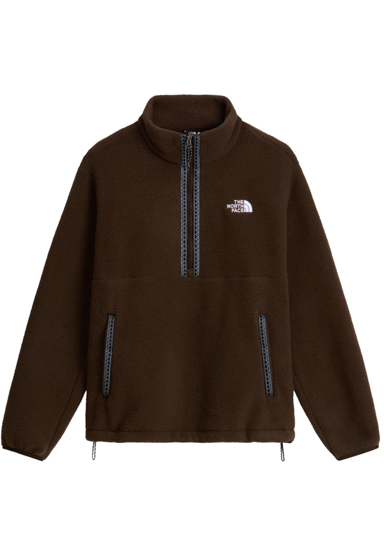 The North Face M Tnf Fleeski 1/4 Zip Po Dark Chestnut