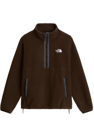 The North Face M Tnf Fleeski 1/4 Zip Po Dark Chestnut