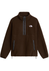The North Face M Tnf Fleeski 1/4 Zip Po Dark Chestnut
