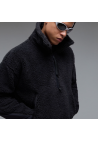 Oakley Snowdrift Qtr Zip Sherpa Pitch Black