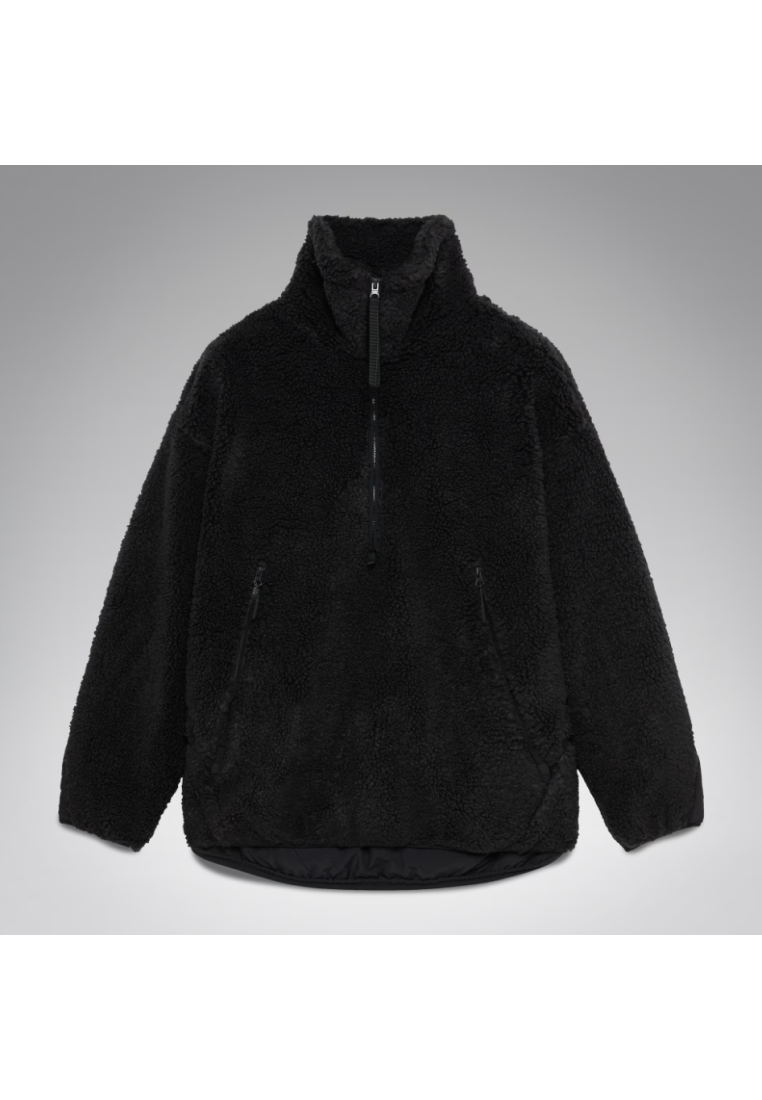 Oakley Snowdrift Qtr Zip Sherpa Pitch Black