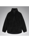 Oakley Snowdrift Qtr Zip Sherpa Pitch Black