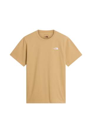 The North Face M Evolution Simple Dome Regular Ss Tee Khaki Stone