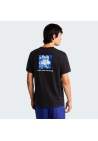 The North Face M Granitic Rock Box Nse Regular Ss Tee Tnf Black