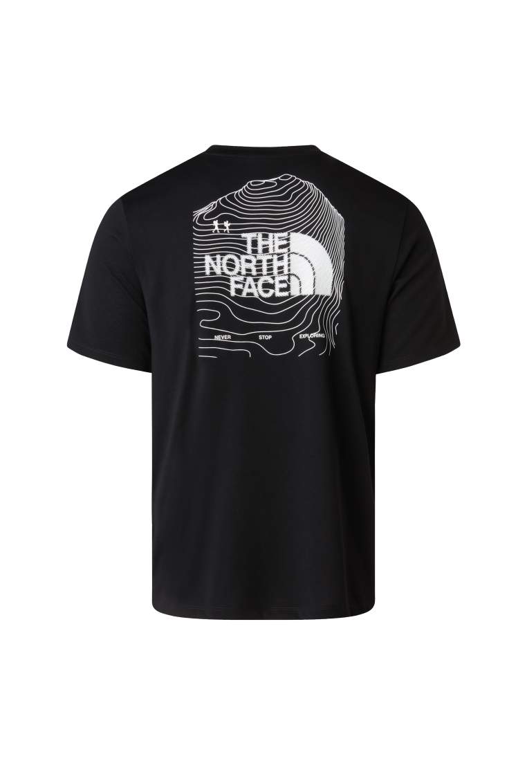The North Face M Bitmap Logo Ss Tee Tnf Black