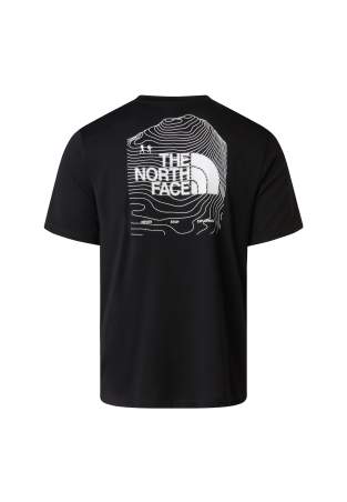 The North Face M Bitmap Logo Ss Tee Tnf Black