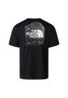 The North Face M Bitmap Logo Ss Tee Tnf Black