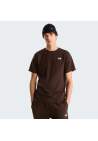 The North Face M Evolution Simple Dome Regular Ss Tee Dark Chestnut
