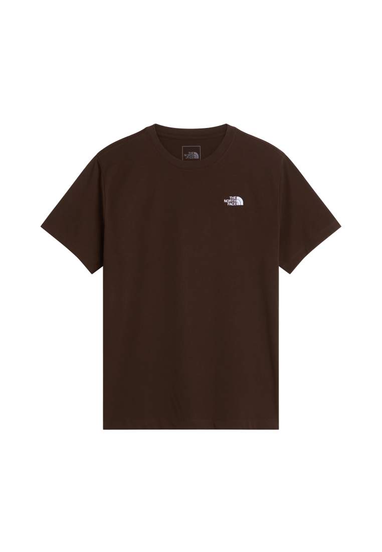The North Face M Evolution Simple Dome Regular Ss Tee Dark Chestnut