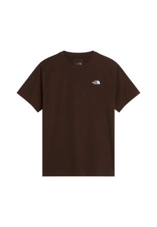 The North Face M Evolution Simple Dome Regular Ss Tee Dark Chestnut