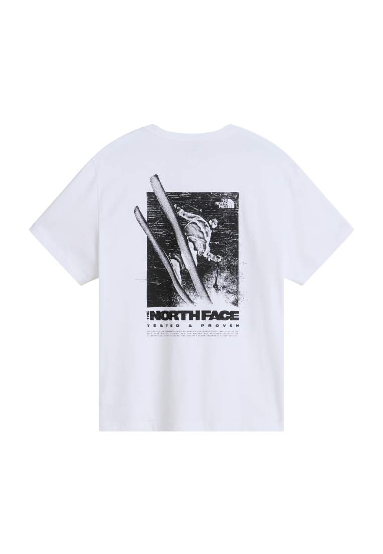 The North Face U Tested And Proven Ss Tee Tnf White