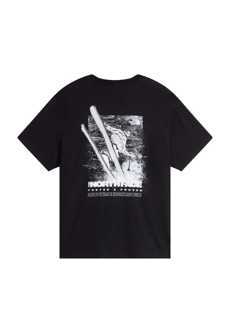 The North Face U Tested And Proven Ss Tee Tnf Black