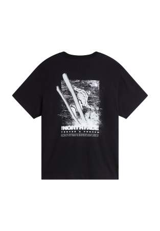 The North Face U Tested And Proven Ss Tee Tnf Black