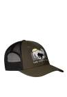 The North Face Embroidered Mudder Trucker New Taupe Green Bear Graphic