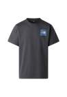 The North Face M Mountain Escape Relaxed Ss Tee Anthracite Grey