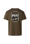 The North Face M North Faces Regular Ss Tee New Taupe Green
