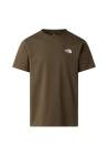 The North Face M North Faces Regular Ss Tee New Taupe Green