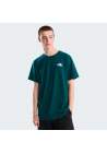 The North Face M Evolution Box Nse Regular Ss Tee Pacific Teal
