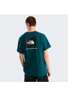 The North Face M Evolution Box Nse Regular Ss Tee Pacific Teal