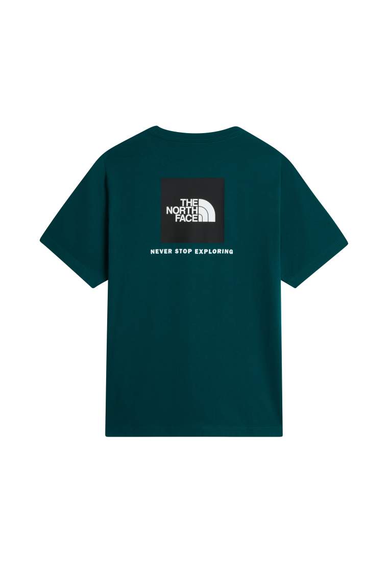 The North Face M Evolution Box Nse Regular Ss Tee Pacific Teal