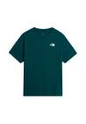The North Face M Evolution Box Nse Regular Ss Tee Pacific Teal