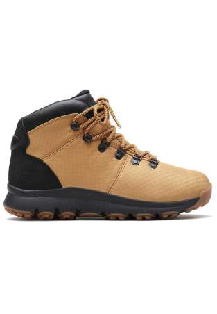 timberland world hiker waterproof mid hiker wheat ripstop