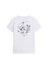 The North Face U Opposites Attract Relaxed Ss Tee Tnf White