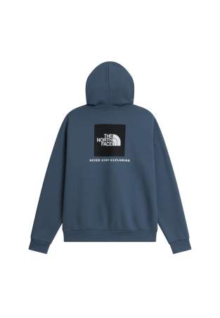 The North Face M Evolution Box Nse Regular Hoodie Granite Grey