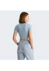 The North Face W Essential Cropped Slim Ss Tee Frost Grey