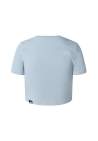 The North Face W Essential Cropped Slim Ss Tee Frost Grey