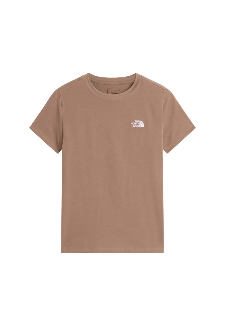The North Face W Evolution Simple Dome Slim Ss Tee Garnet