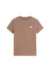 The North Face W Evolution Simple Dome Slim Ss Tee Garnet