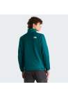 The North Face M Crest Full Zip Pacific Teal Tnf Black