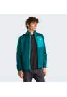 The North Face M Crest Full Zip Pacific Teal Tnf Black