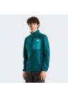 The North Face M Crest Full Zip Pacific Teal Tnf Black