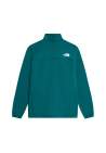 The North Face M Crest Full Zip Pacific Teal Tnf Black
