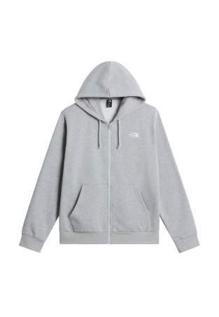 The North Face M Evolution Simple Dome Regular Full Zip Hoodie Tnf Pale Grey Heather