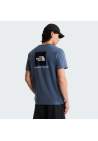 The North Face M Evolution Box Nse Regular Ss Tee Granite Grey
