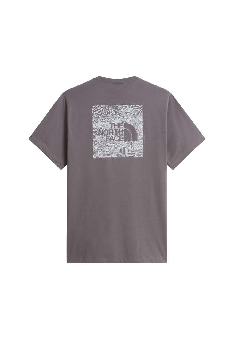 The North Face M Box Nse Celebration Regular Ss Tee Smoked Pearl