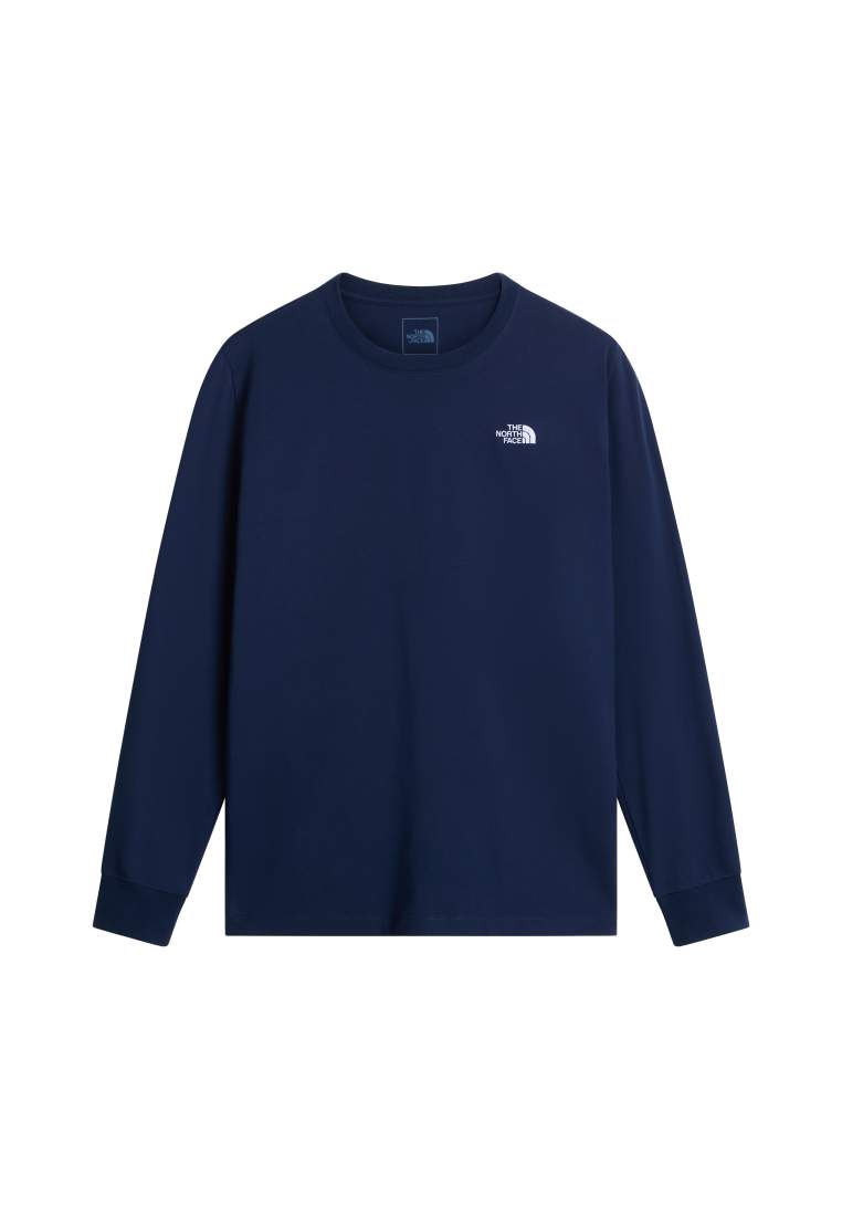 The North Face M Evolution Simple Dome Regular Ls Tee Summit Navy