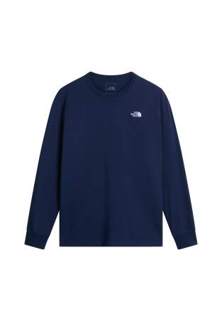 The North Face M Evolution Simple Dome Regular Ls Tee Summit Navy